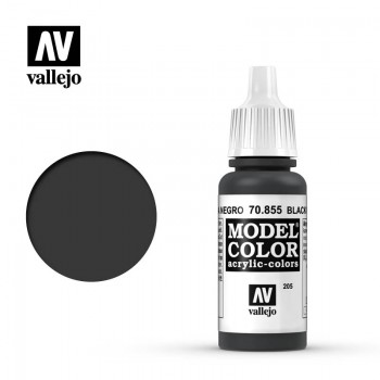 Vallejo Model Color Acrylic Paint Black Glaze 70855